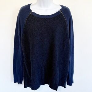BANANA REPUBLIC Merino Wool Blend Sweater Blue XL